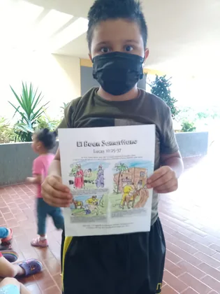 Niños y actividades bíblicas · 26 agosto 2022