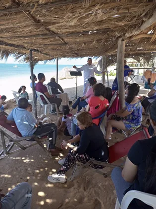 Enseñanza y comunión al aire libre · 18 diciembre 2022